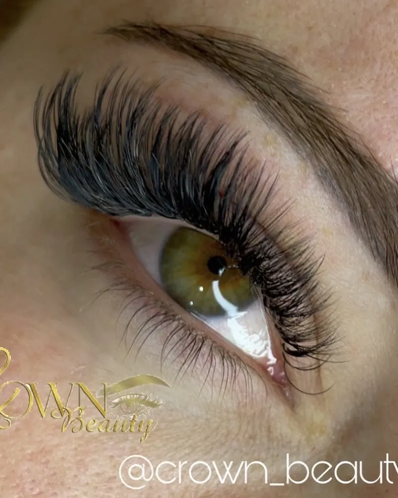 Soft volume lash extensions